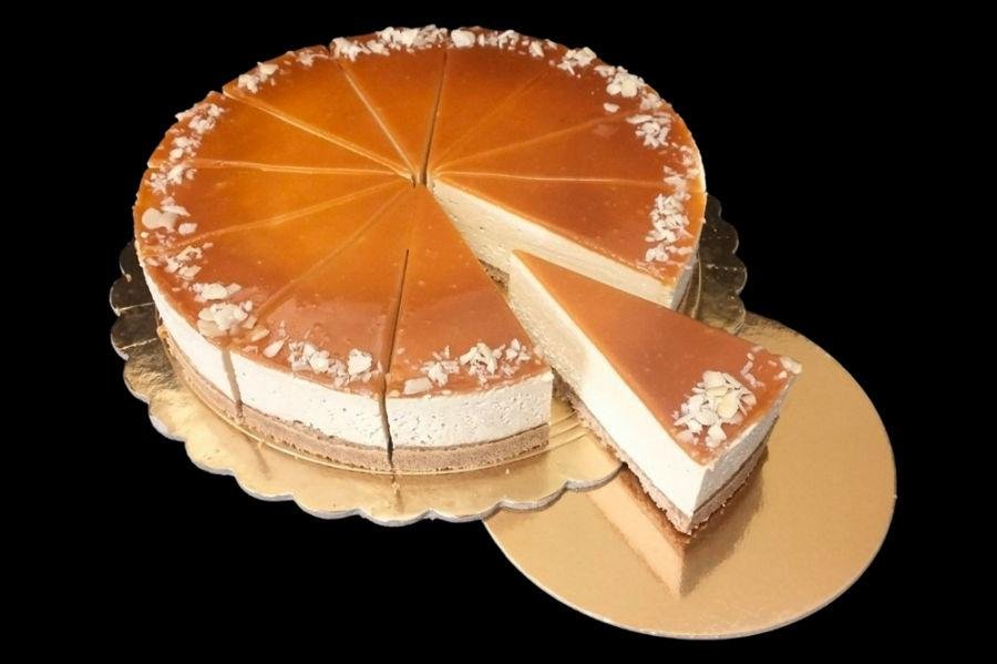 Cheesecake karamel nepečený 100g