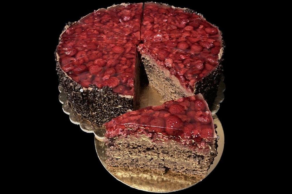 Čoko-malina tortový rez 150g