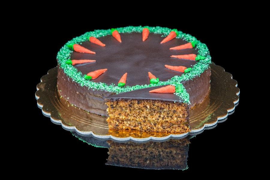 Mrkvová torta s džemom