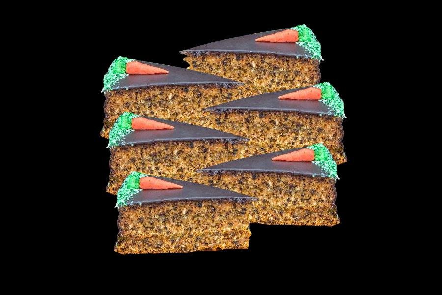 Mrkvový tortový rez s džemom 95g