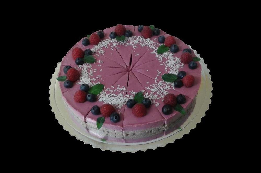 RAW torta- Lesná zmes