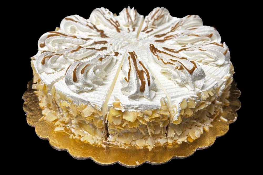 Smotanovo mandľová torta 