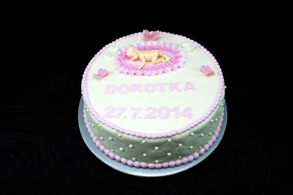 Torta krstinová 2