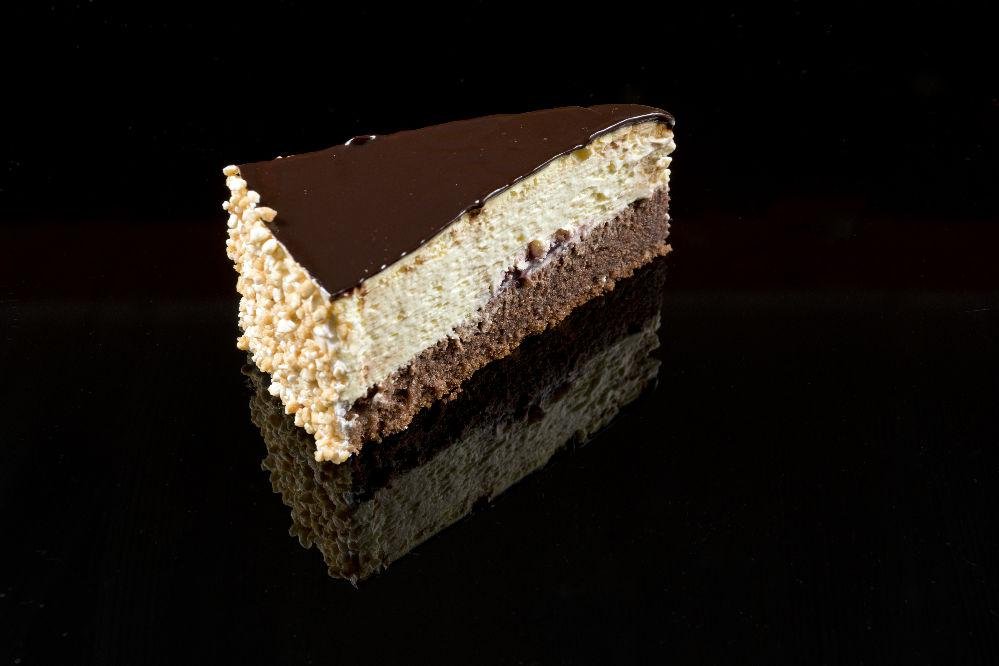 Vanilkovo-višňový rez